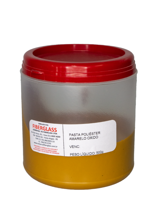 PASTA AMARELO OXIDO (500g)