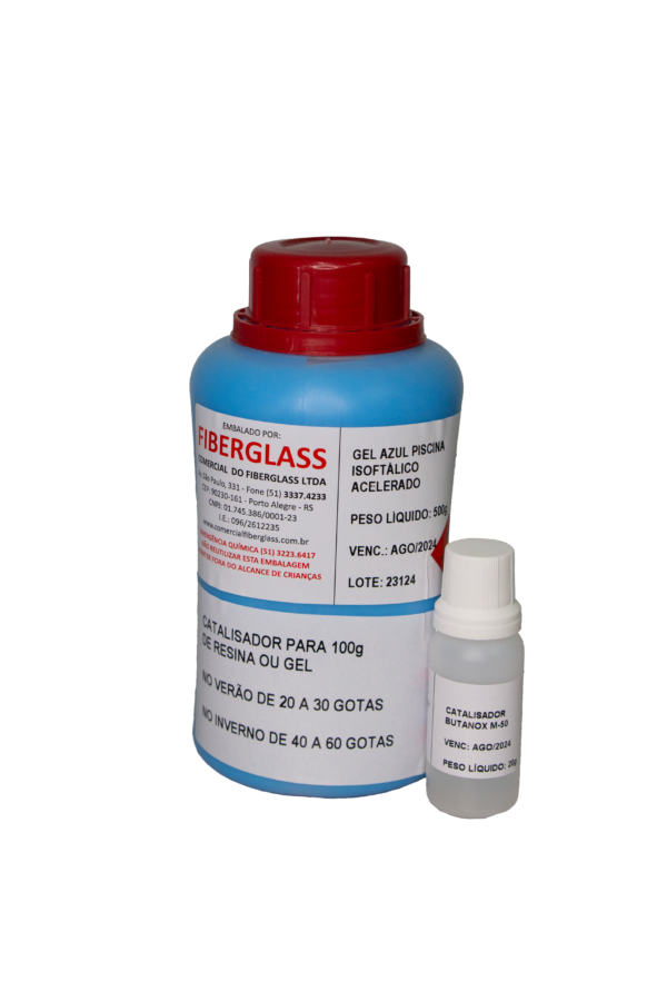 GEL ISOFTALICO AZUL PISCINA- (500g) - ACELERADO