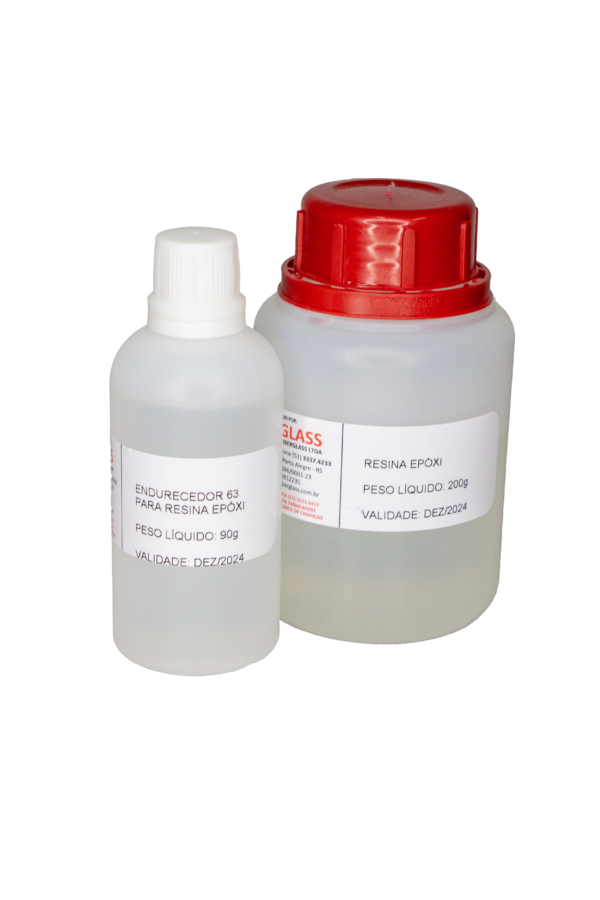 KIT RESINA EPOXI (200g) + ENDURECEDOR (90g)=290g