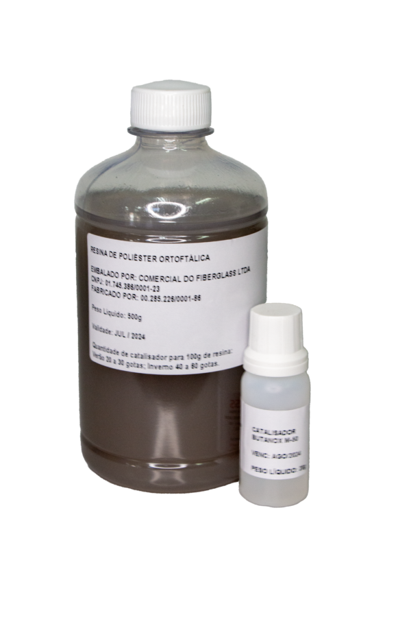 RESINA POLIESTER L120 - (500g)