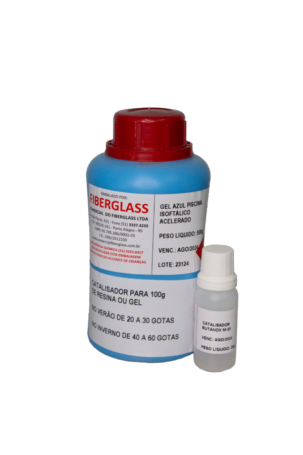 GEL ISOFTALICO AZUL PISCINA- (500g) - ACELERADO